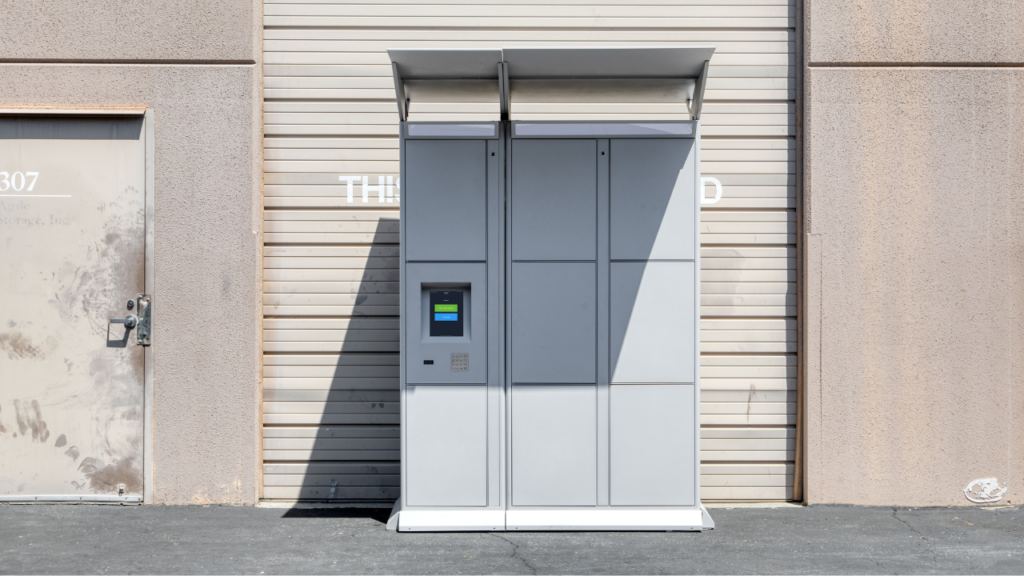Smart outdoor lockers