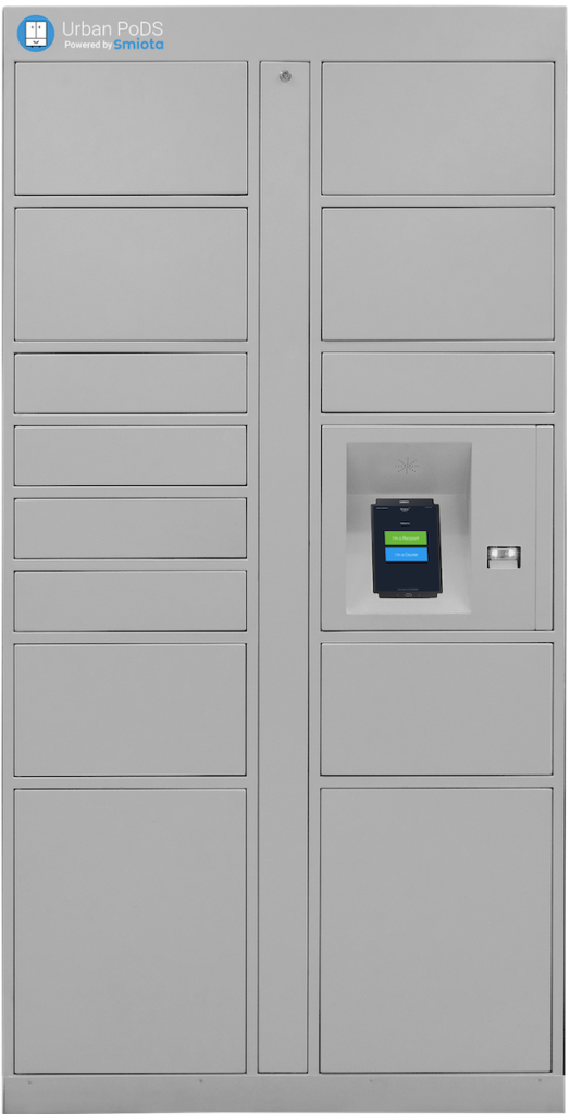 Smart package locker by Smiota