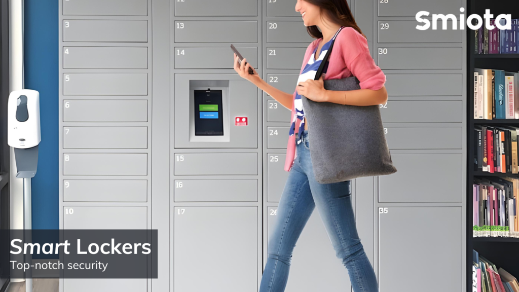Smiota ensures top-notch security for its smart lockers
