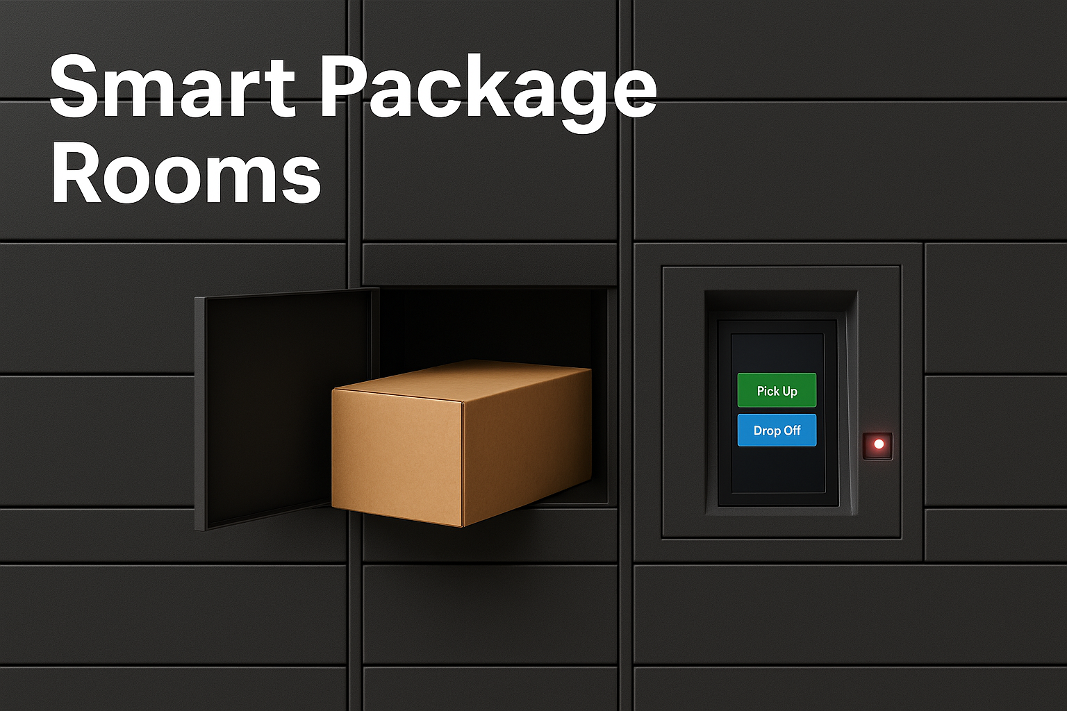 Unlocking Efficiency in High-Volume Package Spaces: The Smart Package Room Solution by Smiota