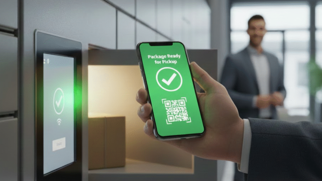 Smiota’s locker offering a seamless experience with its mobile app
